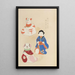 Unai no tomo Pl 248 - Shimizu Seifu — framed artwork on a wall