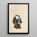 Unai no tomo Pl 252 - Shimizu Seifu — framed artwork on a wall