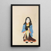 Unai no tomo Pl 257 - Shimizu Seifu — framed artwork on a wall