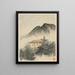 Souvenirs de la rivière Qinhuai pl4 - Shitao — framed artwork on a wall