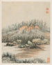 Souvenirs de la rivière Qinhuai pl6 - Shitao — artwork view