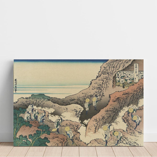 Reproduction of the painting Shojin Tozan - Katsushika Hokusai