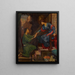 Tristram and Yseult - Sidney Harold Meteyard — framed artwork on a wall