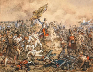 The Archduke Charles at the Battle of Aspern - Siegmund L'Allemand — artwork view