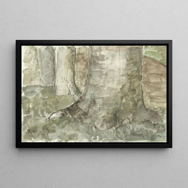 Trees - Sientje Mesdag van Houten — framed artwork on a wall