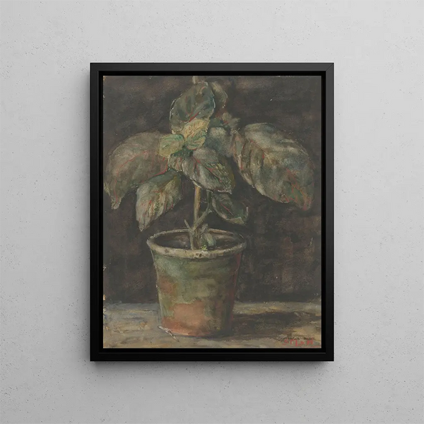 a potted plant - Sientje Mesdag van Houten — framed artwork on a wall