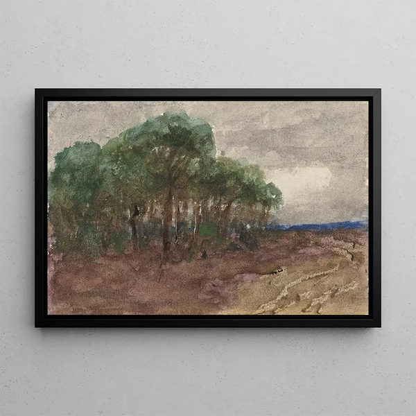 Landscape - Sientje Mesdag van Houten — framed artwork on a wall