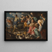 Moses and the daughters of Jethro - Sigismondo Coccapani — framed artwork on a wall