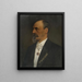 Professor Hermann - Sigmund Dux — framed artwork on a wall