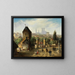 View of Munich - Sigmund Eggert — framed artwork on a wall