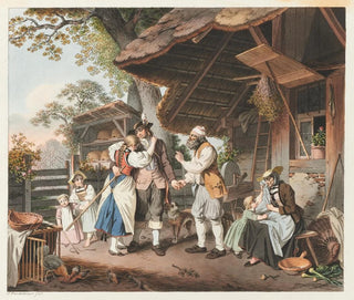 Departure of the Swiss Soldier - Sigmund Freudenberger — artwork view