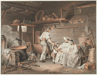La Visite au chalet - Sigmund Freudenberger — artwork view