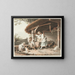 La jeune fille au puits - Sigmund Freudenberger — framed artwork on a wall