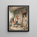 The good father - Sigmund Freudenberger — framed artwork on a wall