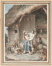 The gentle refusal of the Bernese peasant woman - Sigmund Freudenberger — artwork view