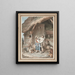 The gentle refusal of the Bernese peasant woman - Sigmund Freudenberger — framed artwork on a wall