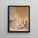 L'heureuse union - Sigmund Freudenberger — framed artwork on a wall