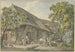Swiss House Painting with a Well, featuring a Gray Horse Ridden by a Boy - Sigmund Freudenberger — artwork view