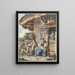 in front of the farm - Sigmund Freudenberger — framed artwork on a wall