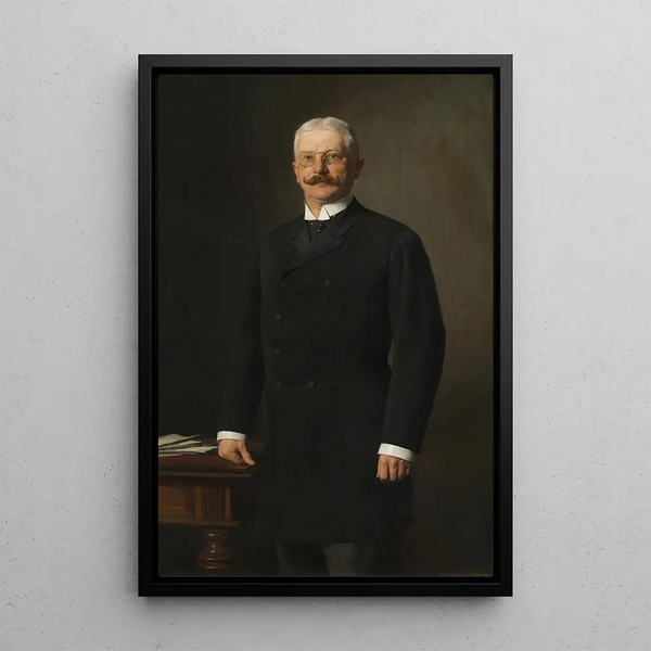 Minister Paul Gautsch Freiherr von Frankenthurn 1851-1918 - Sigmund L'Allemand — framed artwork on a wall