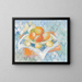 Still life - Sigrid Hjertén — framed artwork on a wall