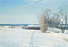 Footprints in the snow - Sigvard Marius Hansen — artwork view