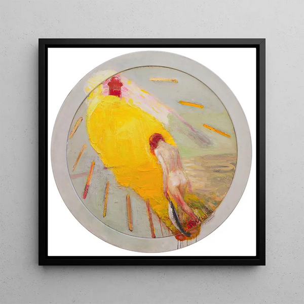 Siht - Tiit Psuke — framed artwork on a wall