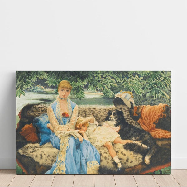 Reproduction of the painting Silence - James Tissot