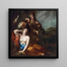 Silvio Dorinda and Linco - Carlo Francesco Nuvolone — framed artwork on a wall