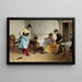 Les Nouvelles Chaussures - Silvio Paoletti — framed artwork on a wall