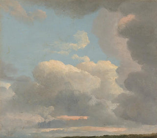 Study of clouds at the beginning of the evening - Simon Denis — artwork view