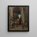 End of the School Day - Simon Durand — framed artwork on a wall