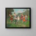 Cow Blind - Simon Glücklich — framed artwork on a wall