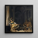ficer and soldiers in foreign quarters - Simon Kick — framed artwork on a wall