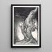 Tree Trunk Painting - Simon Moulijn — framed artwork on a wall