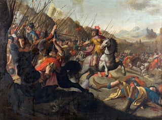 A Roman Battle - Simon Peter Tilemann — artwork view