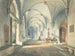 Cloître dans un couvent - Simon Quaglio — artwork view
