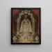 Virgin Dressing Room Painting - Simon Vicente — framed artwork on a wall