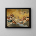 L'Assemblée des dieux - Simon Vouet — framed artwork on a wall