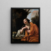 Sainte Marie-Madeleine - Simon Vouet — framed artwork on a wall