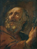 Saint Peter Painting - Simon Vouet — artwork view