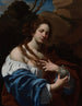 Virginia da Vezzo, the artist's wife in the role of Mary Magdalene - Simon Vouet — artwork view
