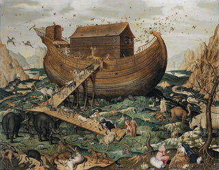 L'arche de Noé sur le mont Ararat - Simon de Myle — artwork view