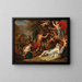 An Allegory of Venus's Beauty - Simon de Vos — framed artwork on a wall