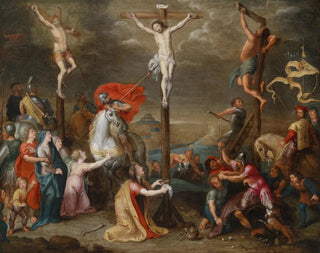 Crucifixion - Simon de Vos — artwork view