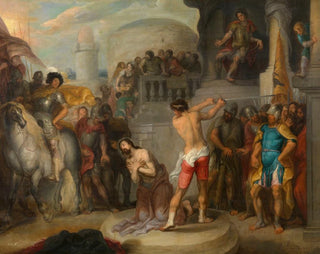 La décapitation de saint Paul - Simon de Vos — artwork view