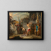 La décapitation de saint Paul - Simon de Vos — framed artwork on a wall