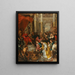 La continence de Scipion - Simon de Vos — framed artwork on a wall