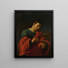 Saint John the Evangelist — Simone Cantarini — framed artwork on a wall