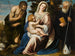 The Virgin and Child with Saints John the Baptist and Benedict - Simone Peterzano — artwork view